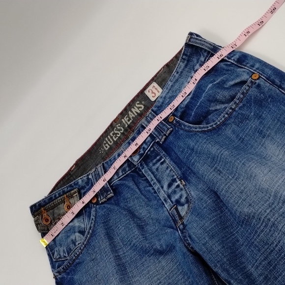 Guess women's size 31 bootcut jeans 34" inseam y2k - Picture 10 of 13
